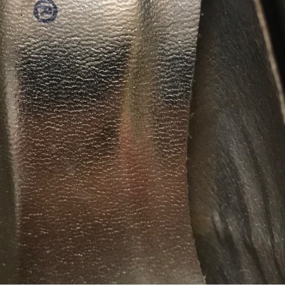 Qupid Silver & Black Pointed Toe Stiletto Women’s Size 7 Heels - Picture 5 of 9